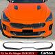 Pour Kia Stinger 2018-2023 Écureuil En Carbone Sec Garniture De Grille De Pare-chocs Avant