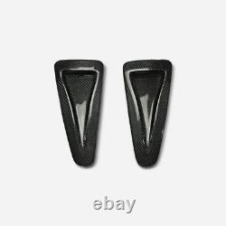 Pour Nissan R35 GTR Carbon Fiber OEM Capot Vent Insert Garniture d'entrée d'air du capot