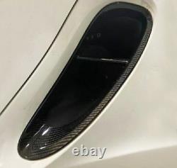 Pour Porsche 981 Cayman Boxster 2013-2016 Garniture de prise d'air latérale en fibre de carbone