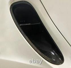 Pour Porsche 981 Cayman Boxster 2013-2016 Garniture de prise d'air latérale en fibre de carbone