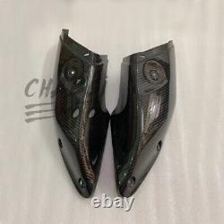 Pour Yamaha MT-10 FZ-10 2016-2021 Couverture de conduit d'admission d'air en fibre de carbone à 100%