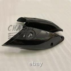 Pour Yamaha MT-10 FZ-10 2016-2021 Couverture de conduit d'admission d'air en fibre de carbone à 100%