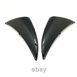 Pour Yamaha YZF R1 2009-2011 Kit de couvercle d'admission d'air en fibre de carbone pour moto, 4 paires.