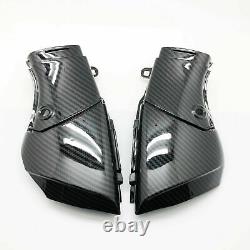 Pour Yamaha YZF R1 2009-2011 Kit de couvercle d'admission d'air en fibre de carbone pour moto, 4 paires.