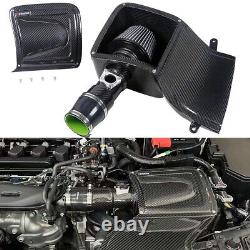 Prise d'air froid à induction à haut débit en fibre de carbone sec pour Honda Civic 11ème 2022+