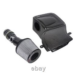 Prise d'air froid à induction à haut débit en fibre de carbone sec pour Honda Civic 11ème 2022+