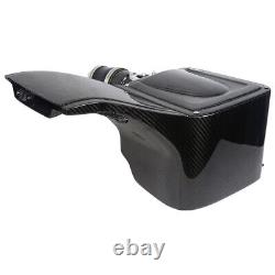 Prise d'air froid à induction à haut débit en fibre de carbone sec pour Honda Civic 11ème 2022+