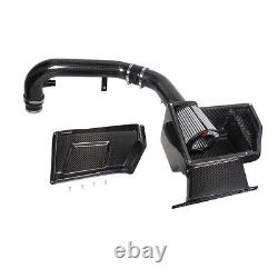 Tuyau d'admission d'air en fibre de carbone à haut débit pour VW Golf 6 GTI EA888 2009-13